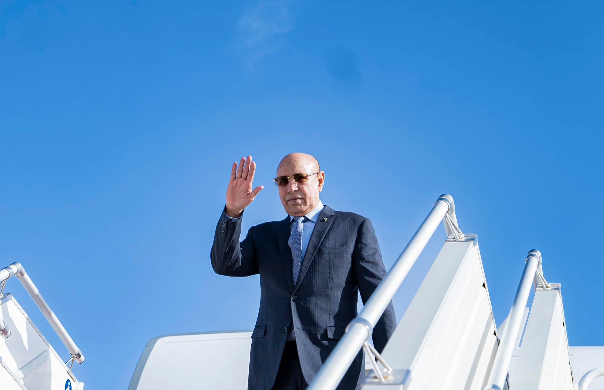 الرئيس غزواني يغادر نواكشوط متوجها إلى كوركول في زيارة رسمية