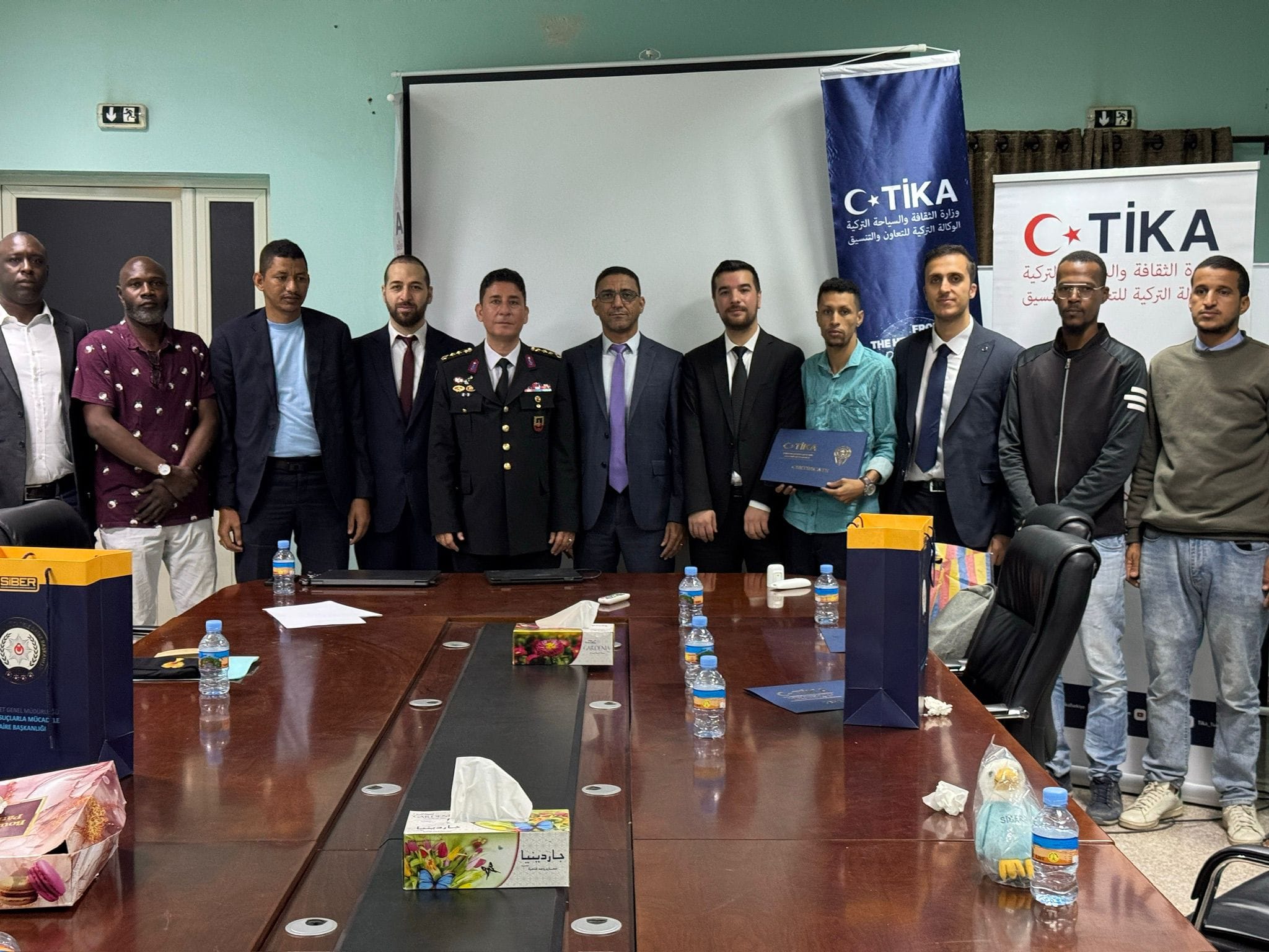 تدريب تسعة من الشرطة الموريتانية على تقنيات الاستخبارات مفتوحة المصدر في تركيا