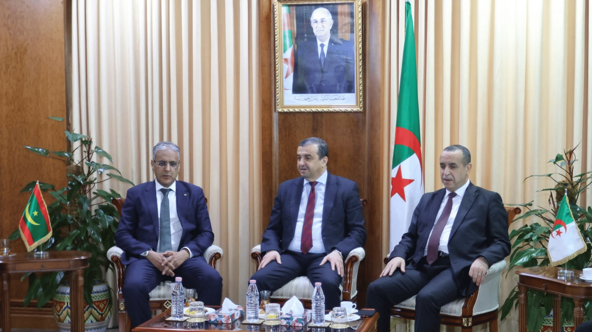 مباحثات موريتانية جزائرية في مجالات الطاقة والمحروقات