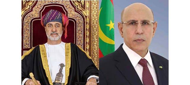 الرئيس غزواني يؤكد وقوفه مع سلطنة عمان في وجهه الاعتداءات التي تتعرض لها