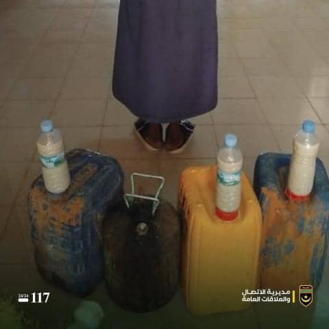 شرطة الطينطان تضبط 60 لتراً من مشروب “السمسم” المسكر وتعتقل مروجَه