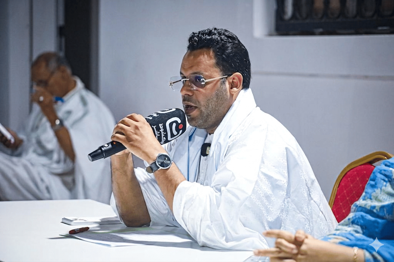 المنسق الدائم لحزب الإنصاف بداخلت نواذيبو يعقد اجتماعا مع منتـخبي وأطـر الولاية