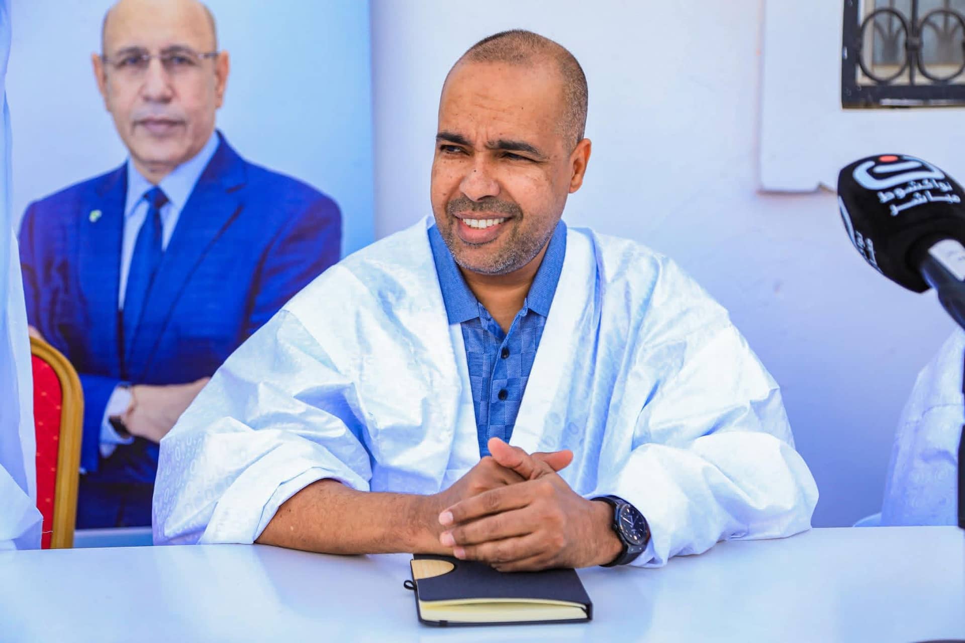 كيهيدي.. منسق “الإنصاف ” يعقد اجتماعا بأطر ومنتخبي ولاية كوركولعقد منسق حزب الإنصاف على مستوى ولاية كوركول، السيد سيدي ولد مولاي الزين، مساء اليوم بالمقر الرئيسي للحزب في نواكشوط، اجتماعًا موسعًا بحضور اتحادي الحزب في الولاية وعدد من منتخبيه وأطره وفاعليه السياسيين الموجودين حاليًا في العاصمة. ويأتي الاجتماع في إطار الجهود الرامية إلى تعزيز العمل التنظيمي للحزب، ومواصلة التعبئة السياسية، والتحضير للمراحل المقبلة، بما …