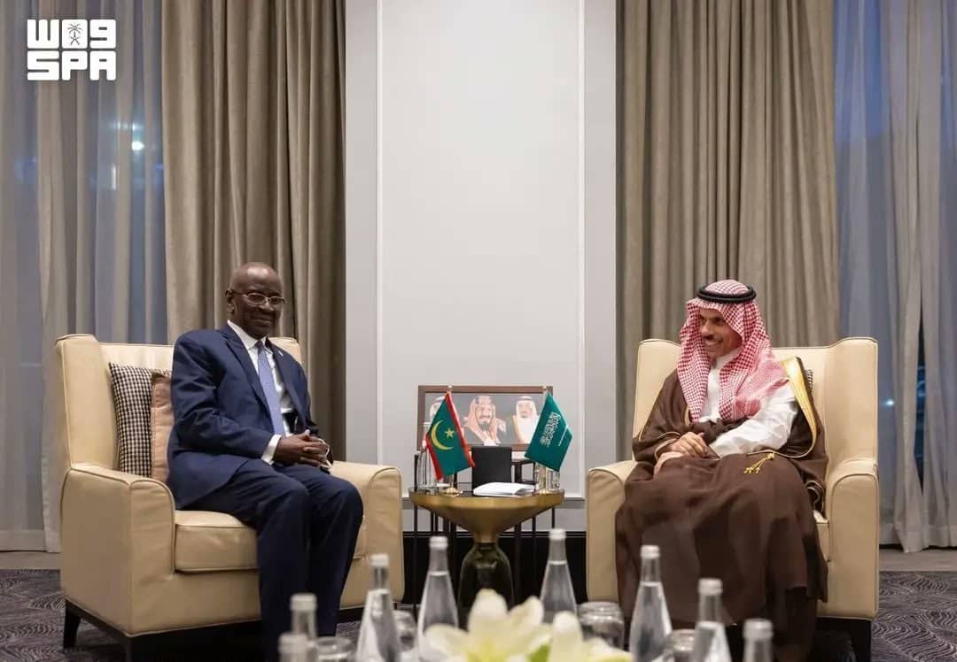 وزيرا خارجية موريتانيا والسعودية يبحثان تعزيز التعاون في عمّان