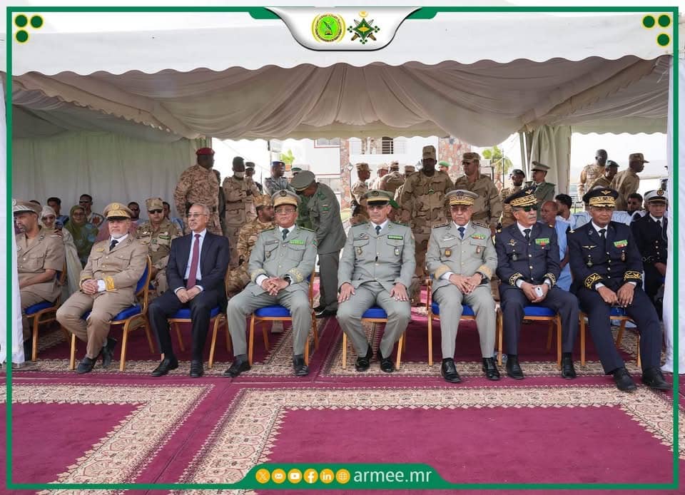 تخرج دفعة جديدة من الأكاديمية العسكرية بأطار ووضع حجر أساس لمركز محاكاة تكتيكي متطور