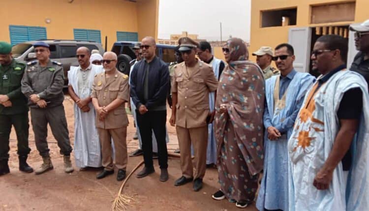 المندوب العام لتآزر يطلع على سير الأشغال في بعض المشاريع قيد الإنجاز في مدينة أطار