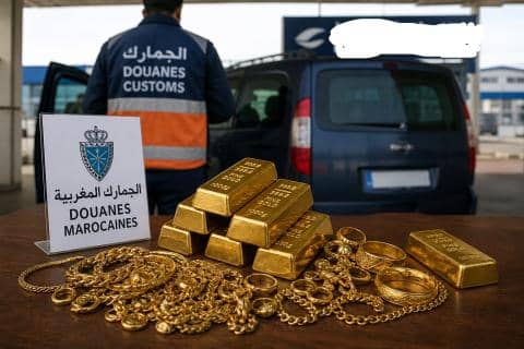 المغرب يحيل أسرة موريتانية إلى الشرطة القضائية بعد ضبط 54 كيلوغراماً من الذهب